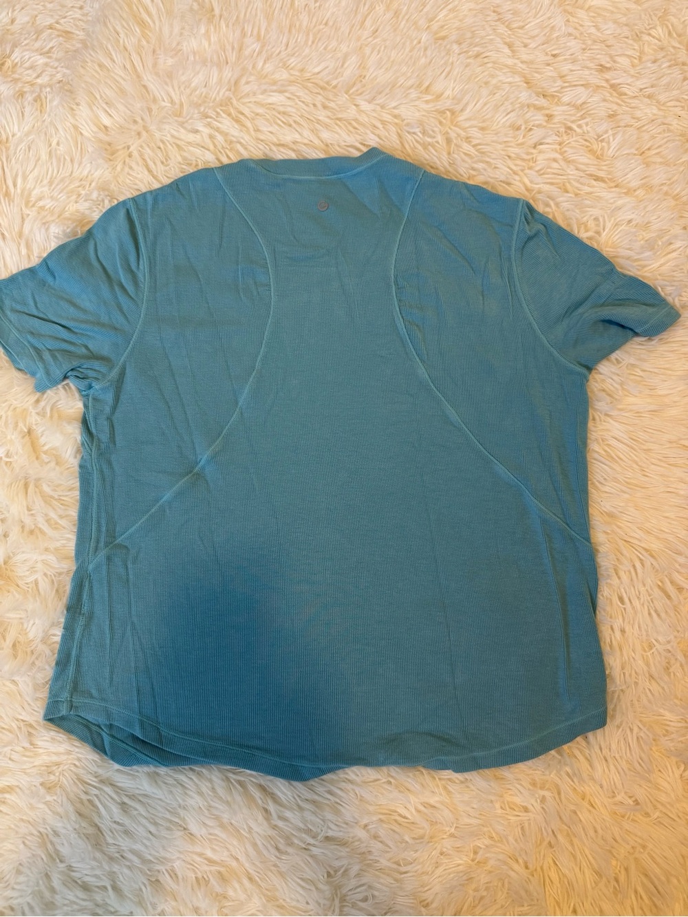 Glowmode Modal Soft Ribbed Round Neck Tee - Picture 6 of 8